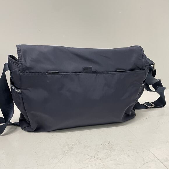 Emporio Armani Baby Diaper Bag with Changing Pad Crossbody Strap Navy Genuine - Picture 2 of 7